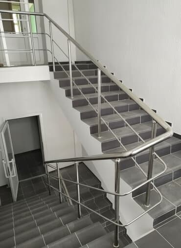 кровать кресло: Изготовление перил Материал: Стекло, Наружные — 1