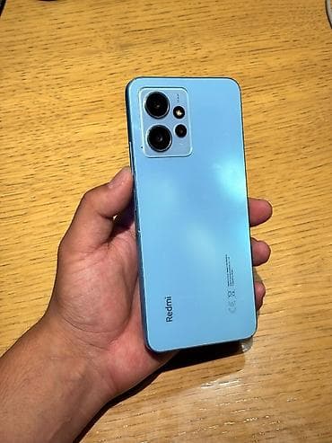 redmi note 12 turbo: Redmi, Redmi Note 12, Б/у, 128 ГБ, цвет - Голубой, 2 SIM — 2