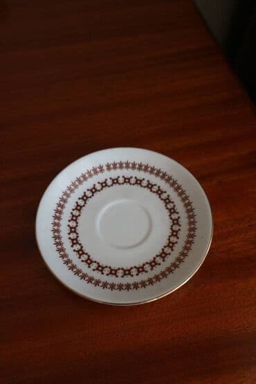 я ищу посуда: Немецкий винтажный кофейный фарфоровый сервиз Kahla на 6 персон — 12