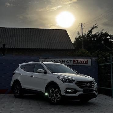 бампер на форестер: Hyundai Santa Fe: 2017 г., 2.4 л, Автомат, Бензин, Кроссовер — 3