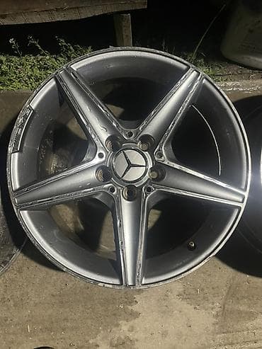 r15 185: Литые Диски R 17 AMG, Комплект, отверстий - 5, Новый — 6