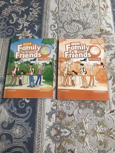 Книга для изучение английского языка 
Новые Family and friends
