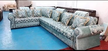 sofa bed: Угловой диван, C подушками — 2