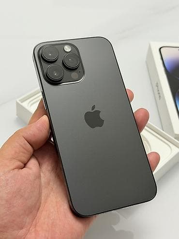 ophone 13 pro: IPhone 14 Pro Max, Б/у, 256 ГБ, Черный, Коробка, 88 % — 10