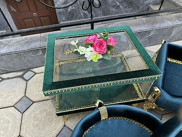 small table: Той себет арендага берилет Роскошный набор мебели для животных в — 3