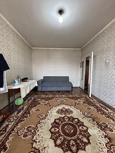 flat osh: 2 комнаты, 44 м², 6 мкр 104 серия, 3 этаж — 1