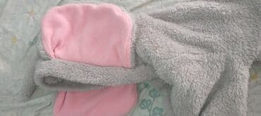 детские комбинезоны зимние на 1 год: Меховой комбинезон слоник мягкий и тёплый размер 1.5- 2 года бу — 3