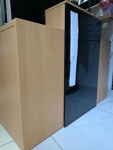 кассовый принтер: Стойка ресепшн, Материал: Дерево, 112 см * 150 см * 57 см, Б/у — 4