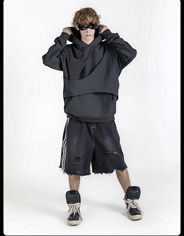 дедские одежды: Широкие джинсы, худи, шорты (Streetwear / Y2K) Продаю молодежные вещи — 9