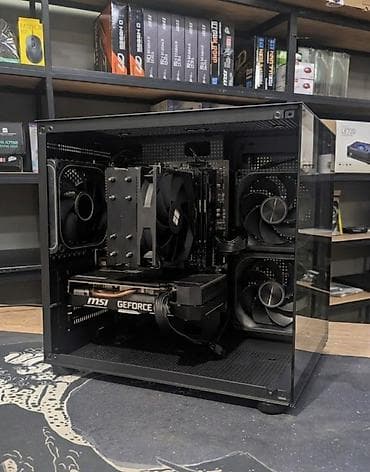 Компьютер, ядер - 6, ОЗУ 16 ГБ, Для несложных задач, Новый, AMD Ryzen 5, AMD Radeon RX 6600 XT, HDD + SSD at lalafo.kg Компьютер, ядер - 6, ОЗУ 16 ГБ, Для несложных задач, Новый, AMD Ryzen 5, AMD Radeon RX 6600 XT, HDD + SSD