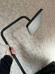 столы офисные большие: Душевая система с верхним душем, ручной лейкой и нижним — 4