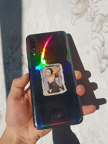 iphone 11 pro max ош: Samsung Galaxy A50, Б/у, 64 ГБ, цвет - Серый, 2 SIM — 2