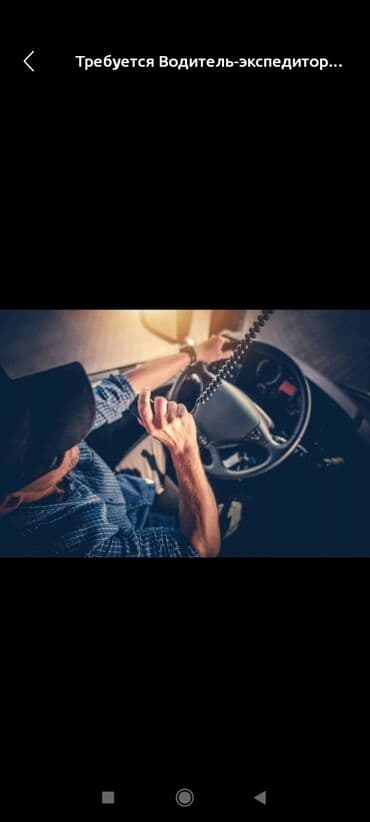 Ищю работу (желательно водителем)