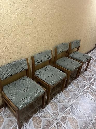 стул учительский: Стул для кухни, Дерево, цвет - Серый — 2