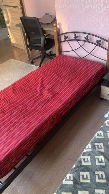 Спальный матрас, Односпальный, Пружинный, Матрасы средней жесткости