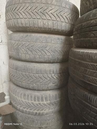 diska 13: Колеса в сборе 195 / 65 / R 15, Зима, Б/у, Комплект, Легковые, Литые, отверстий - 5 — 1