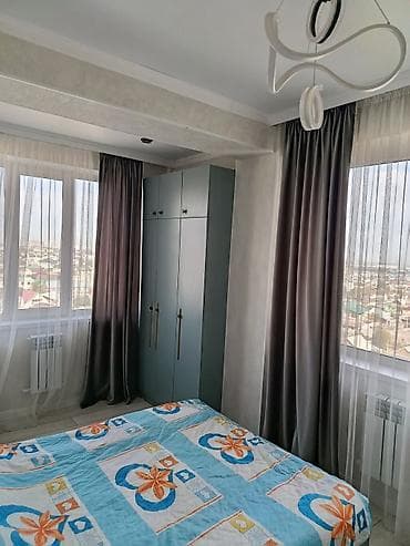 Недвижимость: 2 комнаты, 58 м², Кара-Жыгач ж/м Элитка, 10 этаж, Евроремонт — 1