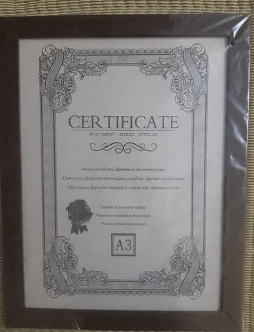 рамка для фото: Рамки на фото и картины, А4 - 130 сом, 7шт — 2