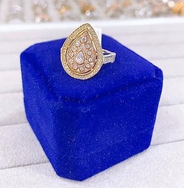 итальянское золото: Новое позолоченное кольцо Самый лучший подарок для ваших любимых — 2