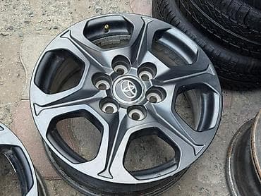 Литые Диски R 18 Toyota, Комплект, отверстий - 6, Б/у at lalafo.kg Литые Диски R 18 Toyota, Комплект, отверстий - 6, Б/у