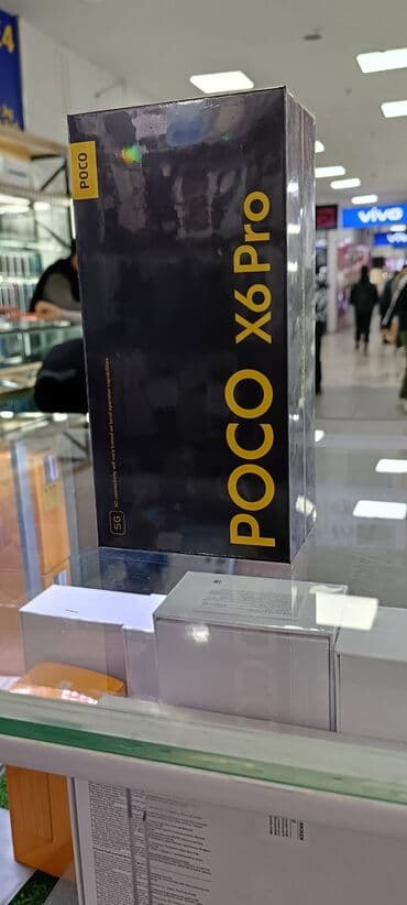 поко х6 про 5g: Poco X6 Pro 5G, Жаңы, түсү - Боз, 2 SIM — 1