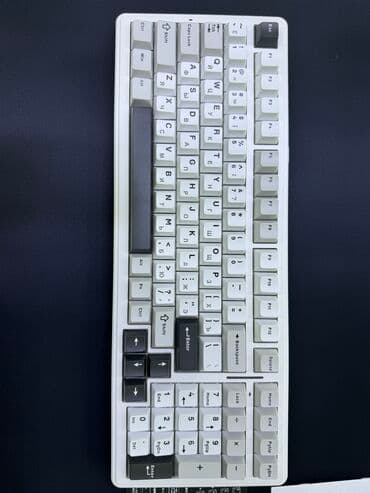 raspberry pi 4: Клавиатура, Механикалык, Bluetooth, Зымдуу туташтыруу, Өлчөмү: 100% — 6