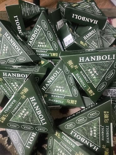 твердый шампунь: Это треугольное травяное мыло-шампунь марки HANBOLI (Ханболи) — 5