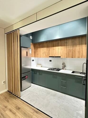 купить квартиру в рассрочку в бишкеке: 3 комнаты, 77 м², Элитка, 6 этаж, Дизайнерский ремонт — 2