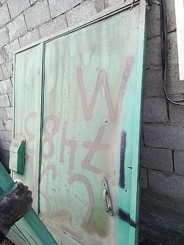 военный тент: Металлическая дверь/щитоковая створка - Материал: сталь, окраска в — 4