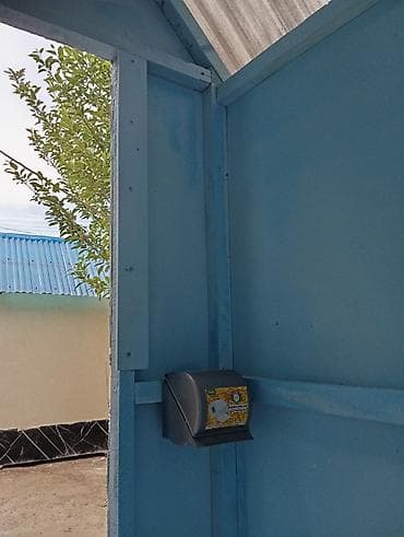 Биотуалеты для людей с инвалидностью: - Наружный туалет, - Конструкция: каркасная, с двускатной крышей. - — 8