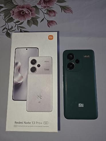 Redmi, Redmi Note 13 Pro Plus, Б/у, 512 ГБ, цвет - Серебристый, 2 SIM