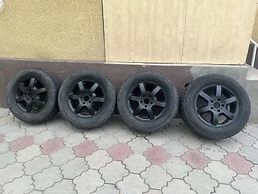 Литые Диски R 18 AMG, Комплект, отверстий - 5, Б/у