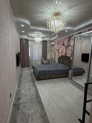osh flat: Просторная квартира с продуманным современным интерьером. - — 4