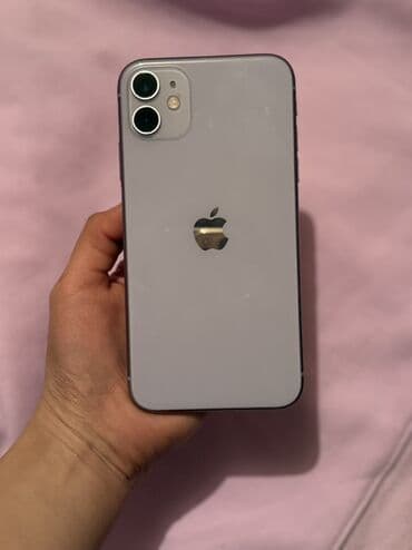 IPhone 11, Б/у, 128 ГБ, Чехол, 71 %