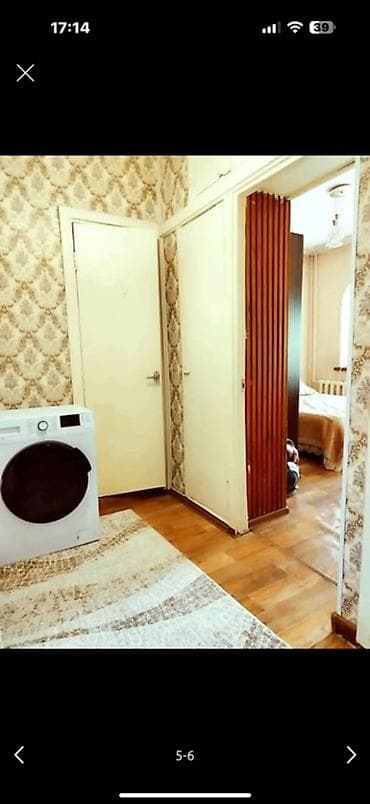 аламединский рынок квартиры: 3 комнаты, 62 м², Аламедин-1 мкр Элитка, 4 этаж, Евроремонт — 2