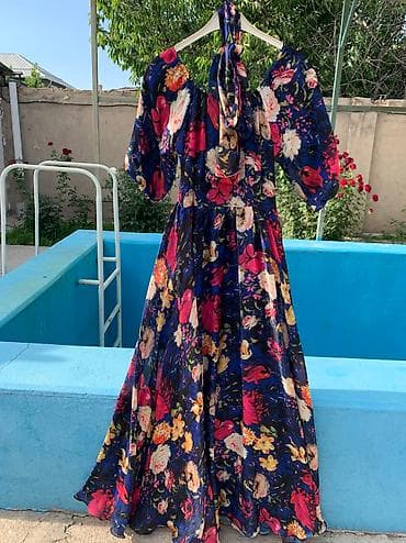 second hand: Платье воздушное, одевали 1 раз Б/у, 500 сом, состояние идеальное — 3