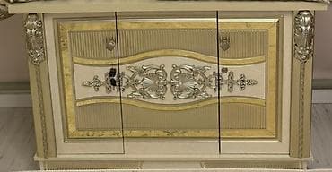 камод для одежды: Тумба для вещей и одежды, Новый, Без зеркала, Другой материал, Самовывоз, цвет - Золотой — 1