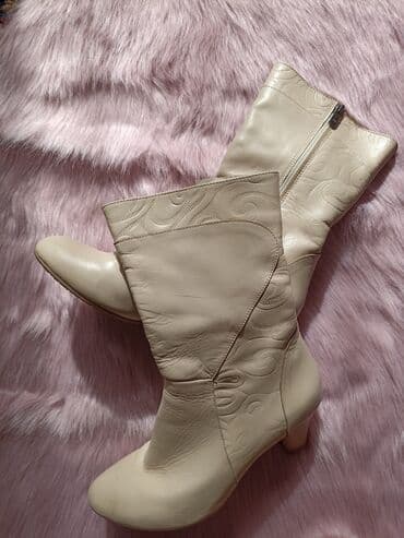 Спецодежда: 1. Полусапожки цена 1000 сом, р.40. кожа, брали в Etorе — 4