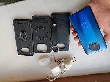 ps3 rebug: Poco X3 Pro, Б/у, 256 ГБ, цвет - Синий, 2 SIM — 2