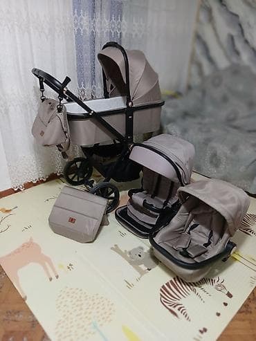 ходунки для детей с дцп бу: Детская коляска 3 в 1 в бежевом цвете Комплектация: - шасси с — 1