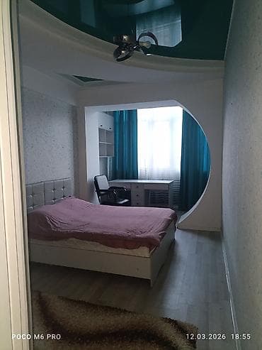 продаю квартиру гост типа: 3 комнаты, Люкс, элитка, Уметалиева/Фрунзе, Душевая кабина, Постельное белье, Кондиционер — 7
