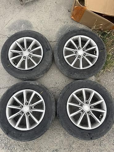 Дөңгөлөктөр монтажда 205 / 60 / R 16, Жай, Комплект, Жеңил унаалар, Куйма, тешиктери - 5 — 1