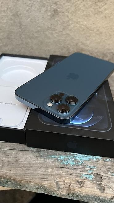 большой экран: IPhone 12 Pro Max, 128 ГБ, Pacific Blue, Коробка — 4