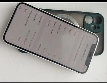 aphone 12 mini: IPhone 12 mini, Б/у, 64 ГБ, Белый, 75 % — 2