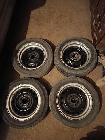бит сатам: Колеса в сборе 185 / 60 / R 14, Лето, Новый, Комплект, Легковые, Железные, отверстий - 4 — 1