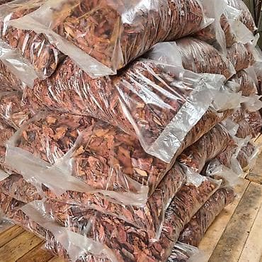 стружка опилки: Мульча Кара для оформления сада клумб, ФРАКЦИЯ 3-5 5_10 до см. мешок — 8