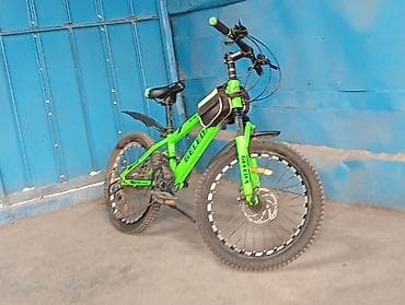 5100 r15: Горный велосипед, Geleda, Рама XS (130 -155 см), Сталь, Б/у — 9