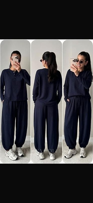 Личные вещи: Женский костюм для отдыха и повседневной носки - Ткань: мягкий — 2