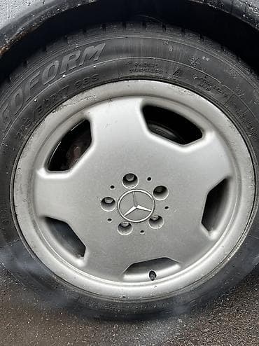 w201: Литые Диски R 17 AMG, Комплект, отверстий - 5, Б/у — 4
