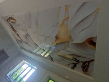 шпатель для натяжных потолков: Керме шыптар Жылтырак, 3D потолоктор, Жылтырабаган Акысыз консультация, Акысыз ченөө, Кепилдиги — 4